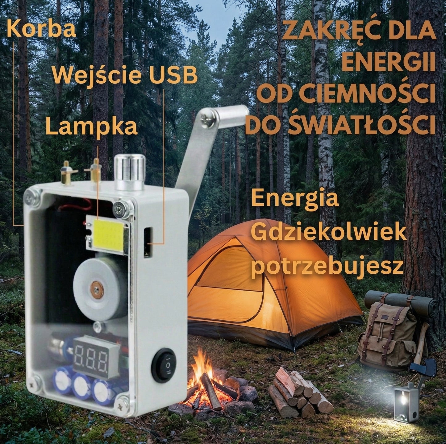 Korbox - power generator